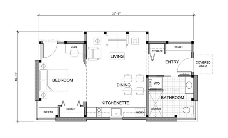 Small House Plans With Loft Ceramic Studio Floor Plan