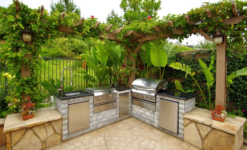 Backyard Barbecue Areas