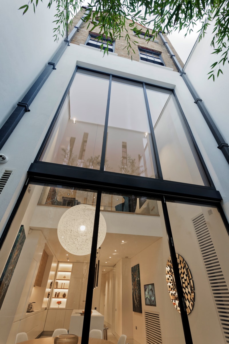 narrow house makeover, covent garden, london uk by formstudio